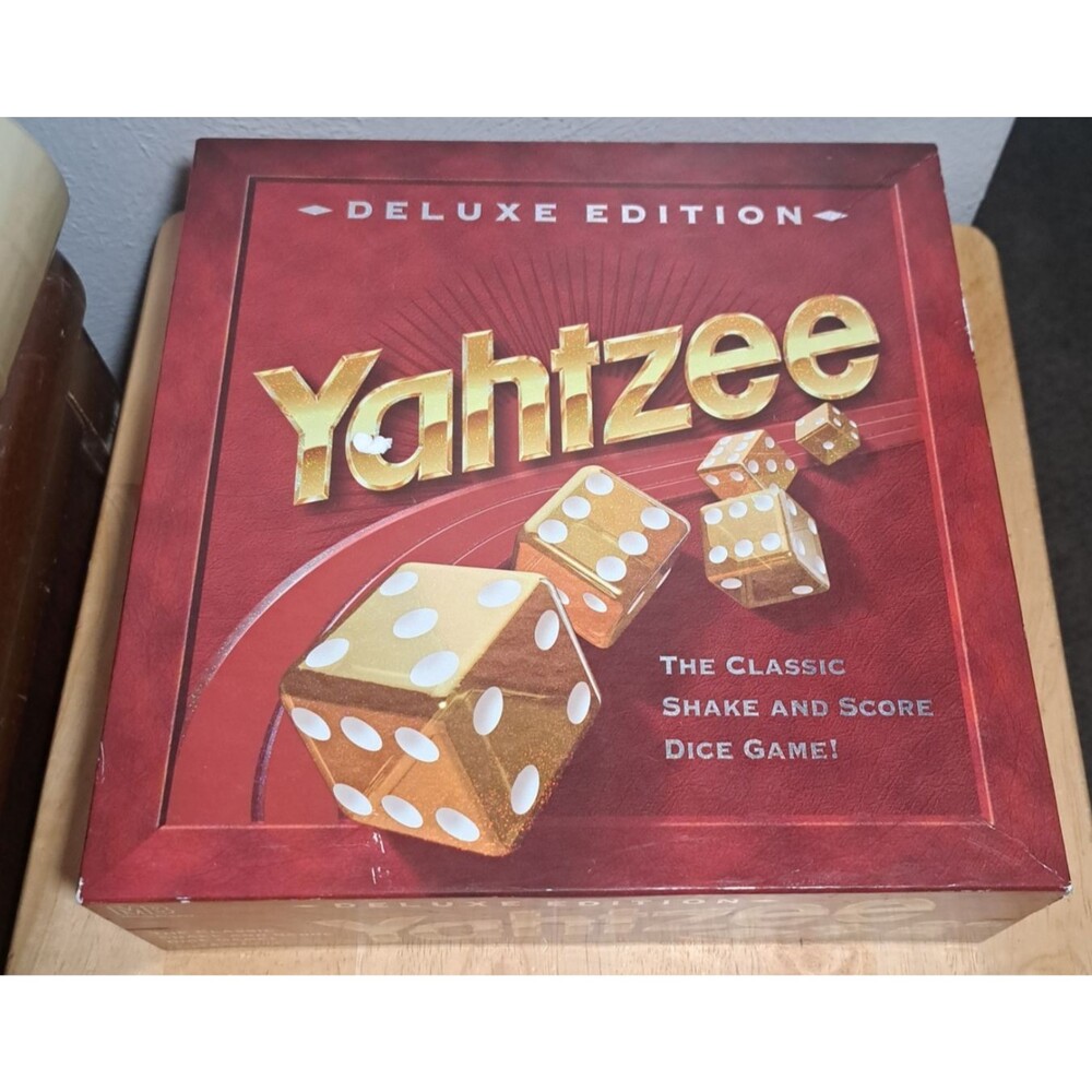 1997 Milton Bradley Yahtzee Deluxe Edition Complete